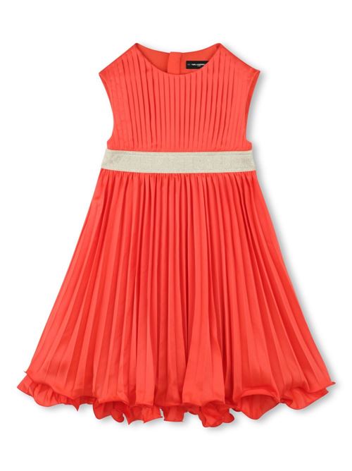 Abito bambina plissettato Karl Lagerfeld Kids | Z3045342B